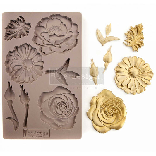In the Garden Decor Moulds® | 1 pc, 5”x8”x8mm | Redesign with Prima