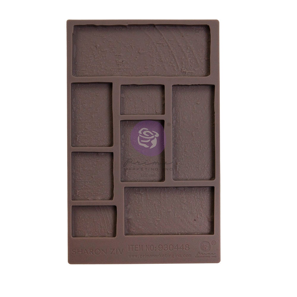 Made of Bricks Decor Mould® | 5”x8”x8mm | Brick Blocks | Prima Marketing Inc