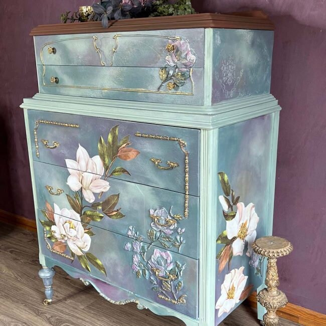 Decor Mould® - Magnolia Flower | 1 pc, 5”x8” | Redesign with Prima