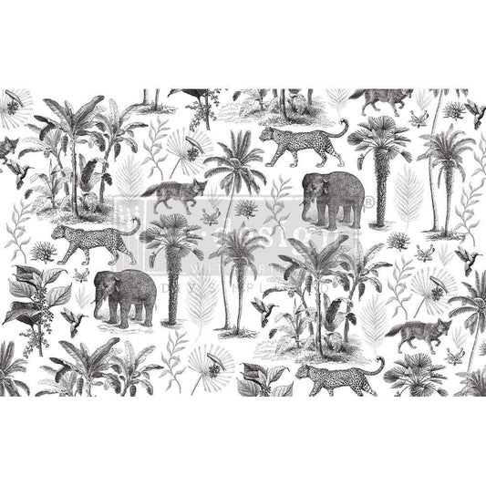 Decoupage Tissue Paper - Wild Savanna | 19.5”x30” | Redesign with Prima