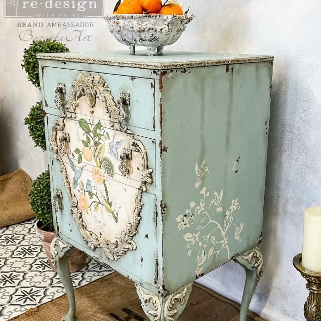 Decor Stencil - Hummingbird | 1 pc-9”x12” | Redesign with Prima
