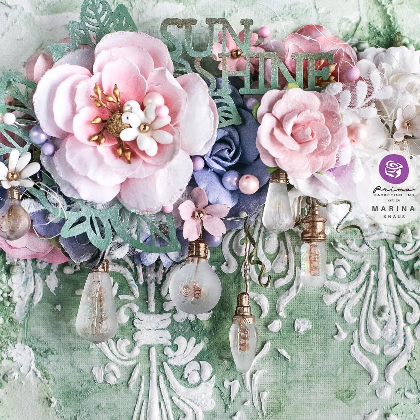 Decor Stencil - Manor House | Finnabair | 1 pc-6”x9” | Redesign with Prima