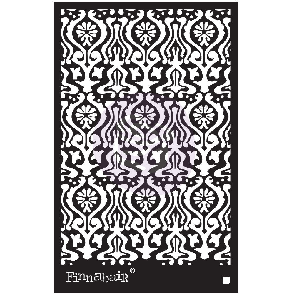 Decor Stencil - Oriental Wall | Finnabair | 1 pc-6”x9” | Redesign with Prima