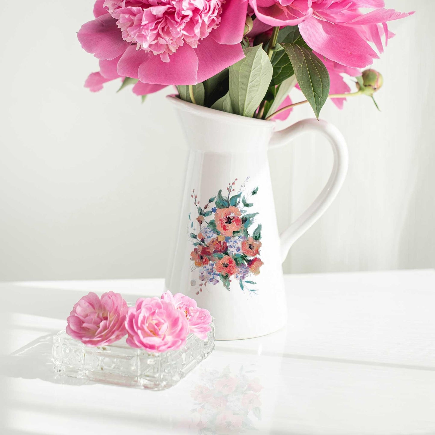 H2O Transfer - Brilliant Blooms | 8.5"x11" | Redesign with Prima