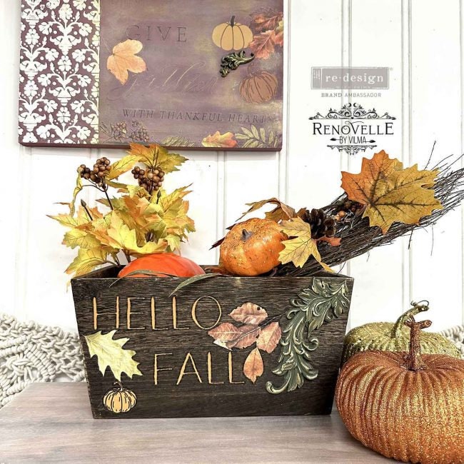Middy Decor Transfers® - Fall Festive | 3 sheets, 8.5x11” | Redesign with Prima