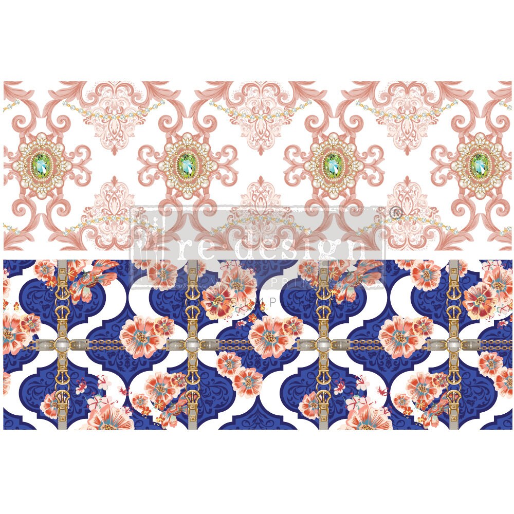 Large Decor Transfers® - Fashion and Florals | Reduced Price | 24”x30” | Redesign with Prima