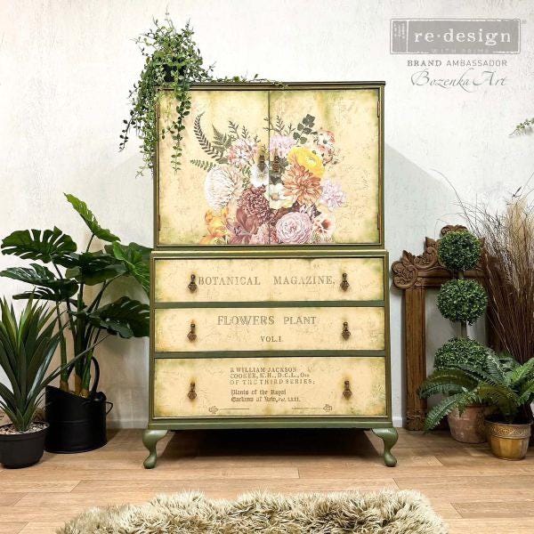 Large Decor Transfers® - Woodland Floral | 24”x30” | Redesign with Prima