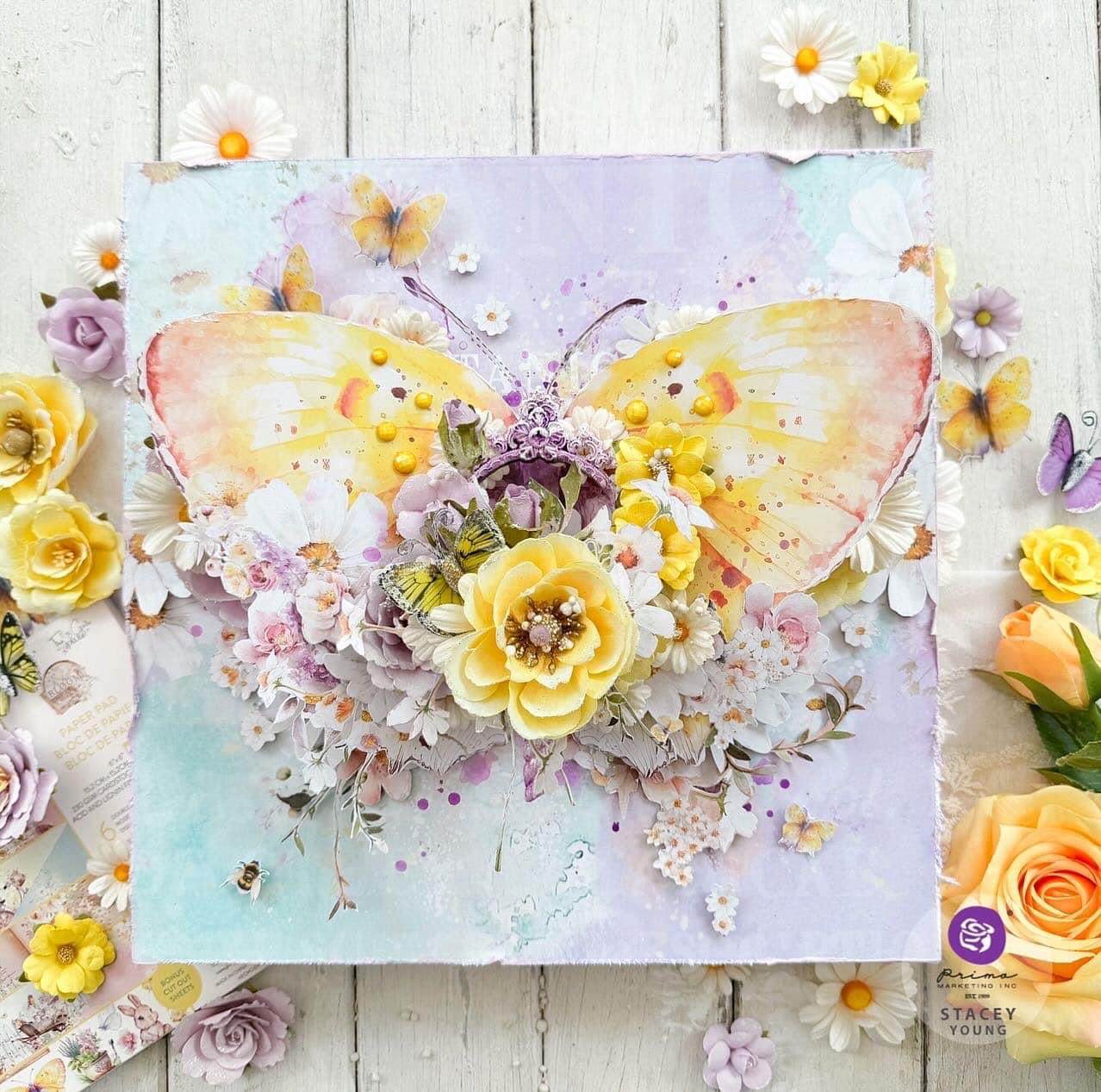 In Full Bloom Collection 4"x6" Journaling Notecards | 45 pcs, 15 designs | Prima Marketing, Inc
