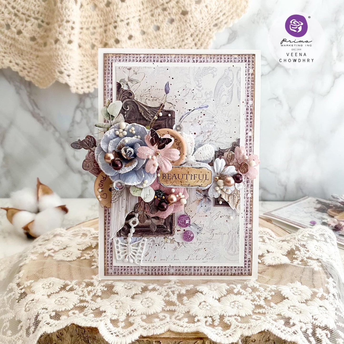 Bohemian Hearts Collection Ephemera Pack, 56 pcs | Prima Marketing, Inc.