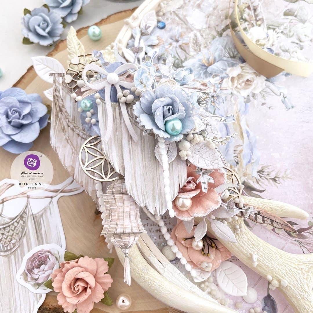 Bohemian Hearts Collection Ephemera Pack, 56 pcs | Prima Marketing, Inc.
