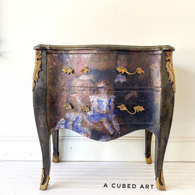 A1 Decoupage Fiber - Family Moment | 23.4”x33.1” | Redesign with Prima