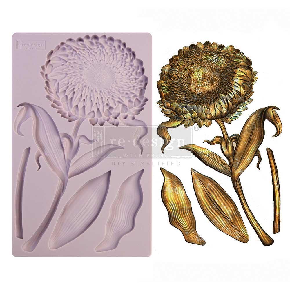Decor Mould® - Grandeur Floral | 5”x8”x8mm | Redesign with Prima