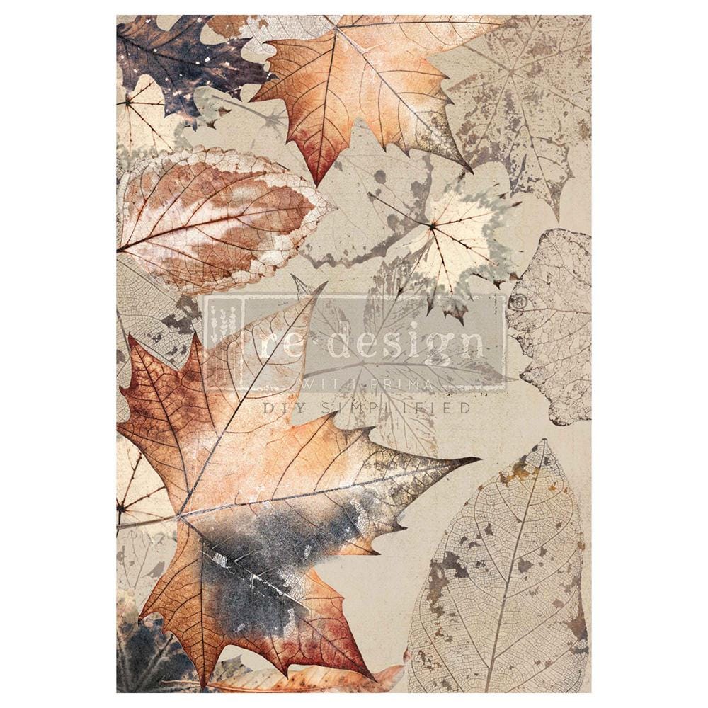A1 Decoupage Fiber - Whispering Windfall | 1 pc, 23.4” x 33.1” | Redesign with Prima