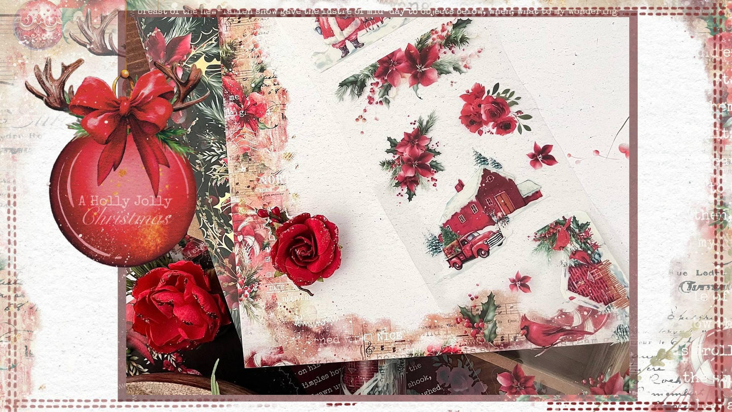 From the North Pole Mini Transfer | 3 sheets, 6”x12” | Prima Marketing Inc.