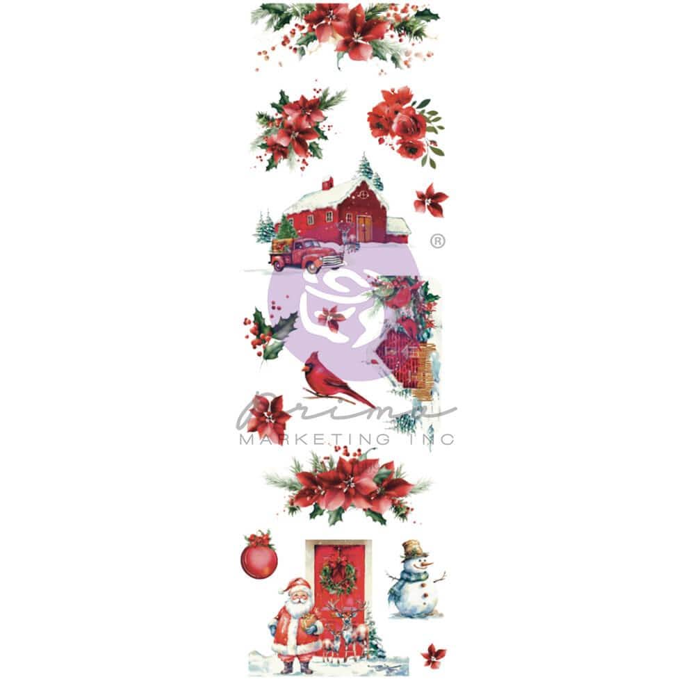 From the North Pole Collection Sticker Roll | 2 meters | Prima Marketing Inc.