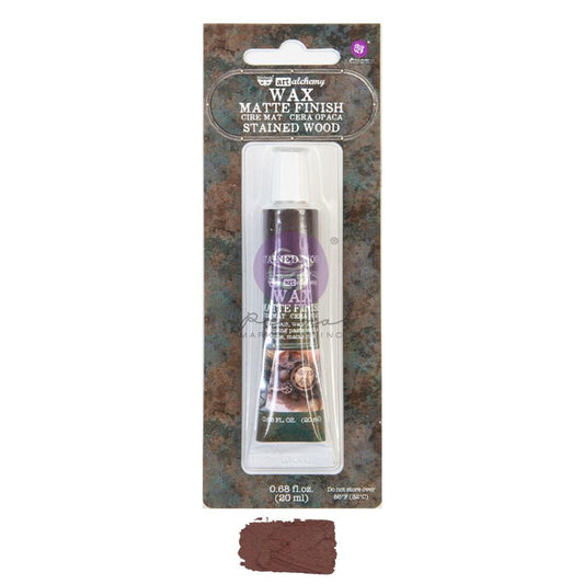 Matte Wax - Stained Wood | 20ml | Finnabair | Redesign with Prima