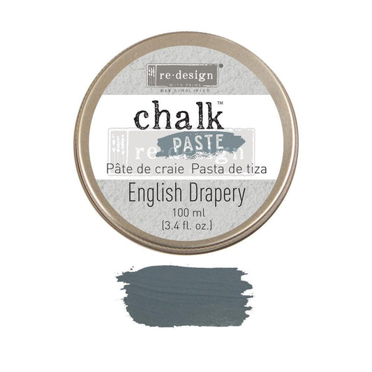 Chalk Paste - English Drapery | 1 Tin, 10 ml/3.4 oz. | Redesign with Prima