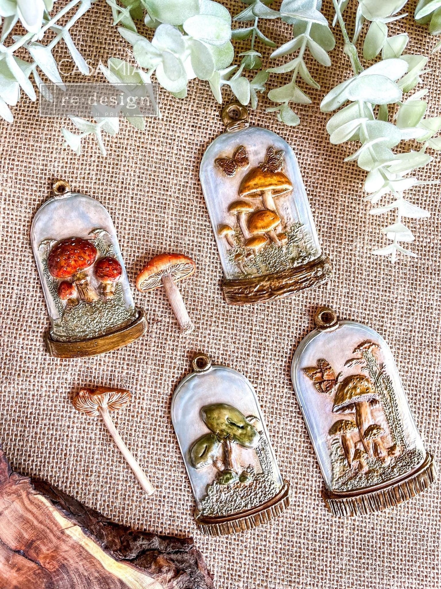 Decor Mould® - Enchanted Shroom | 5”x10”x 8mm | Wonderland | Redesign with Prima