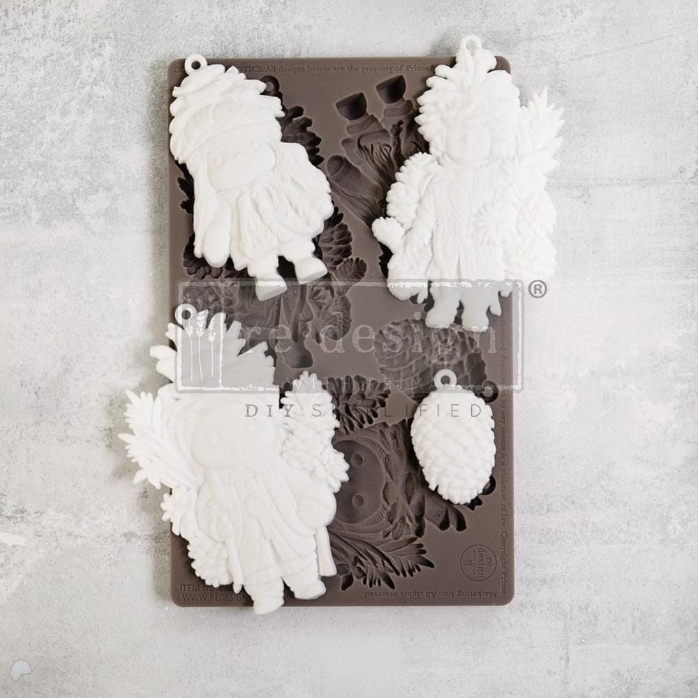 Decor Mould® - Pinecone Dolls | 5”x8” | Redesign with Prima