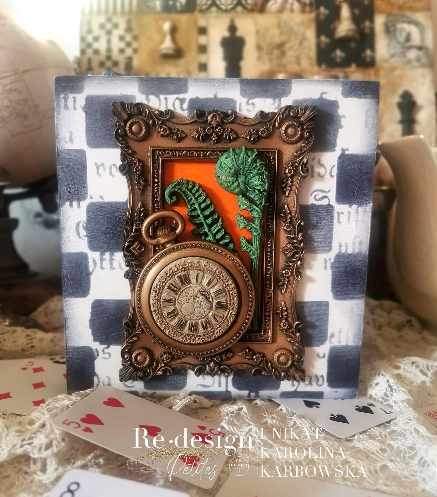 Decor Mould® - Astrid | 5"x8"x8mm | Redesign with Prima