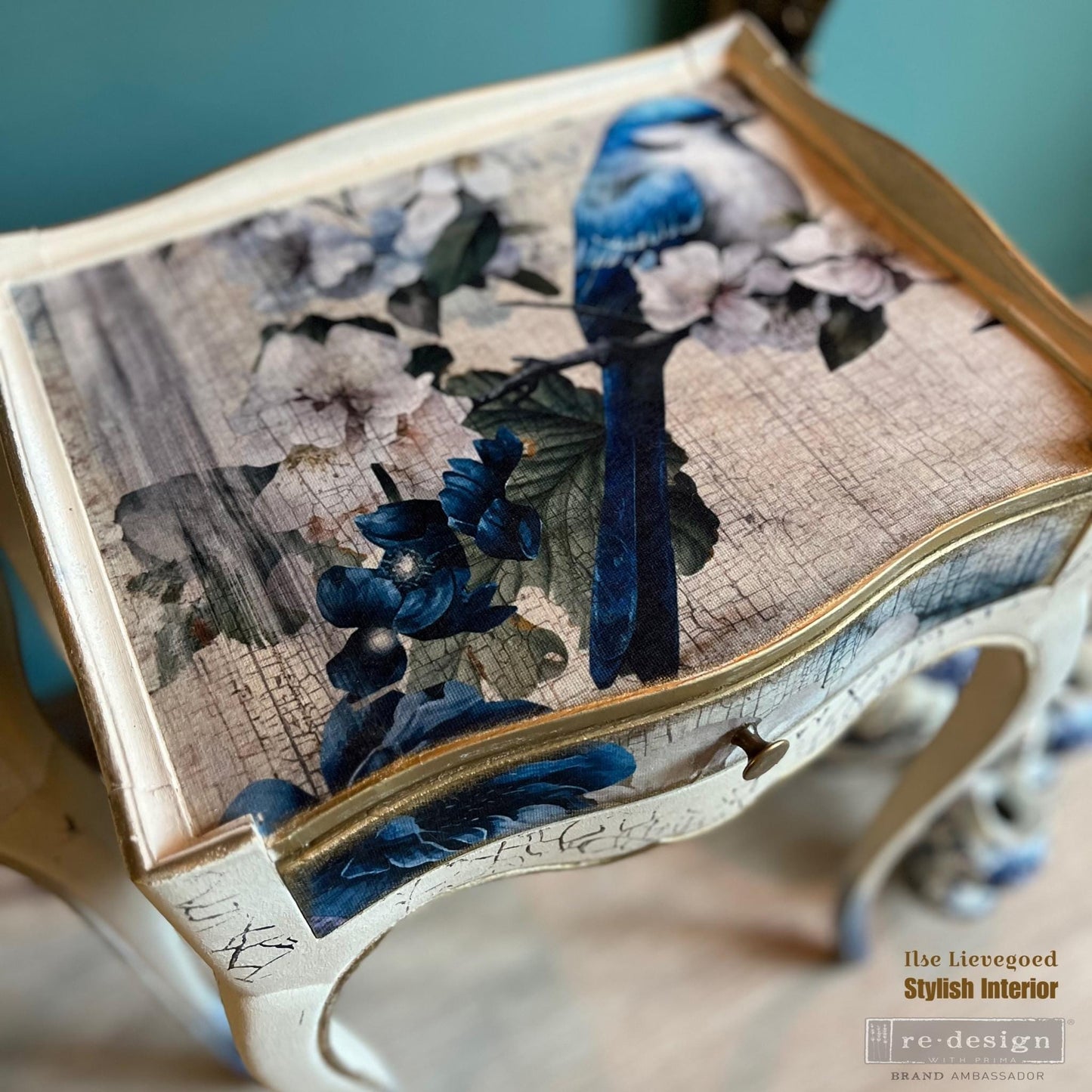 Decoupage Tissue Paper Pack - Sapphire Wings | 3 sheets, 19.5”x 30” | Redesign with Prima