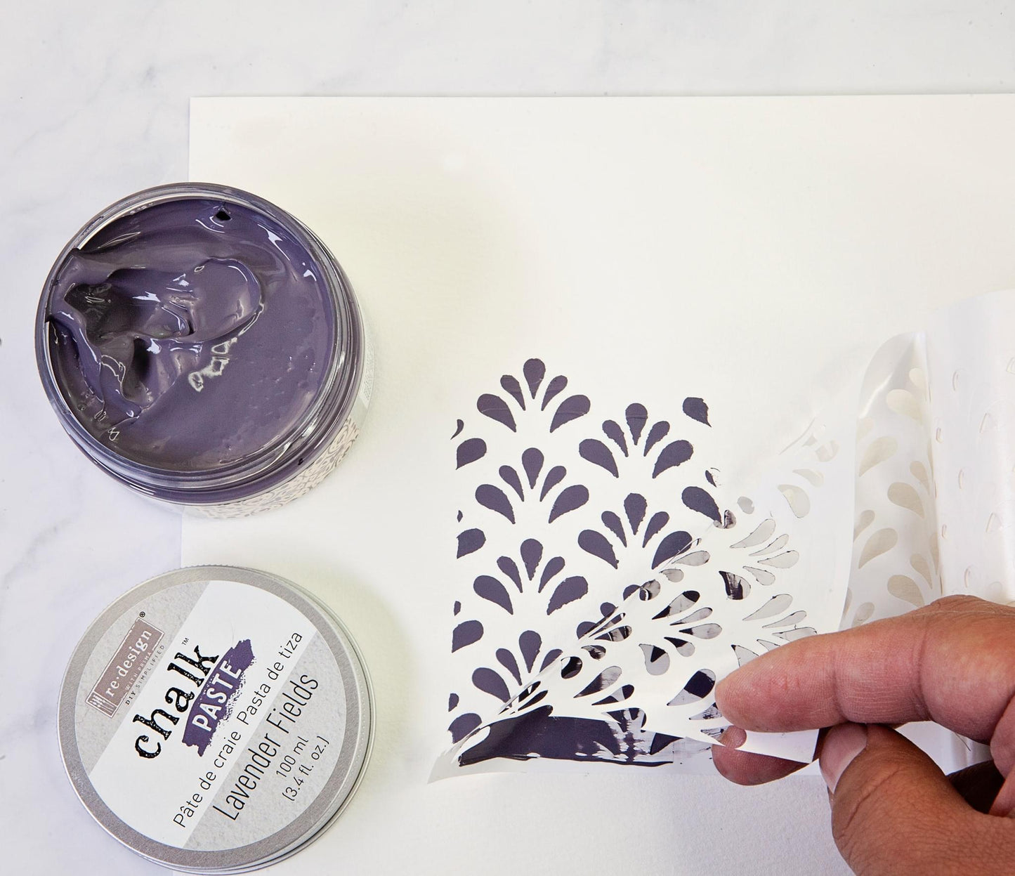 Chalk Paste - Lavender Fields | 1 Tin, 10 ml/3.4 oz. | Redesign with Prima