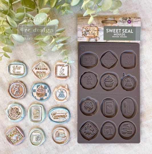 The Home Baker Collection - Sweet Seal Decor Mould | 5”x8”x8mm | Prima Marketing Inc