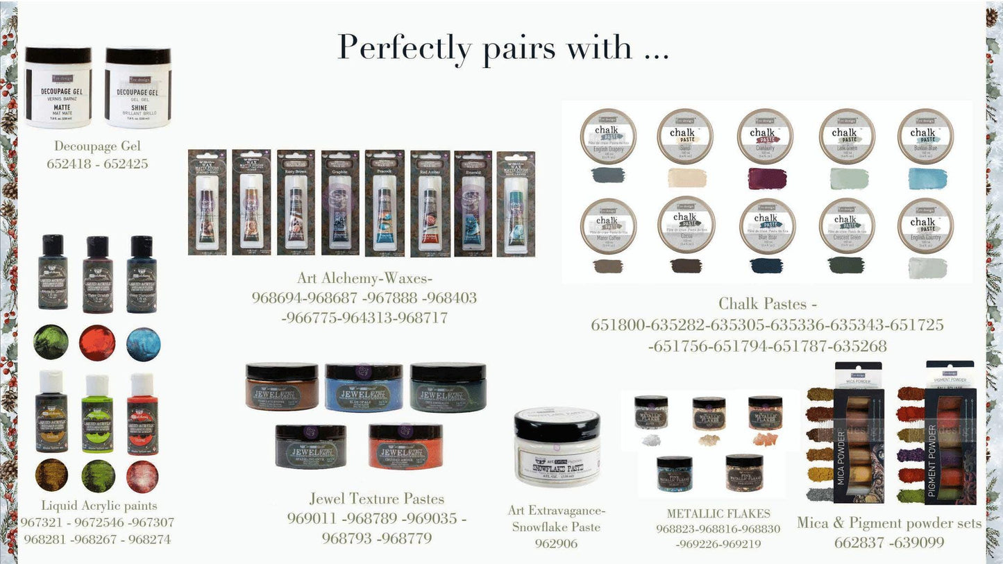 Decor Mould® - Festive Gingerbread Treats | 5”x8” | Redesign with Prima