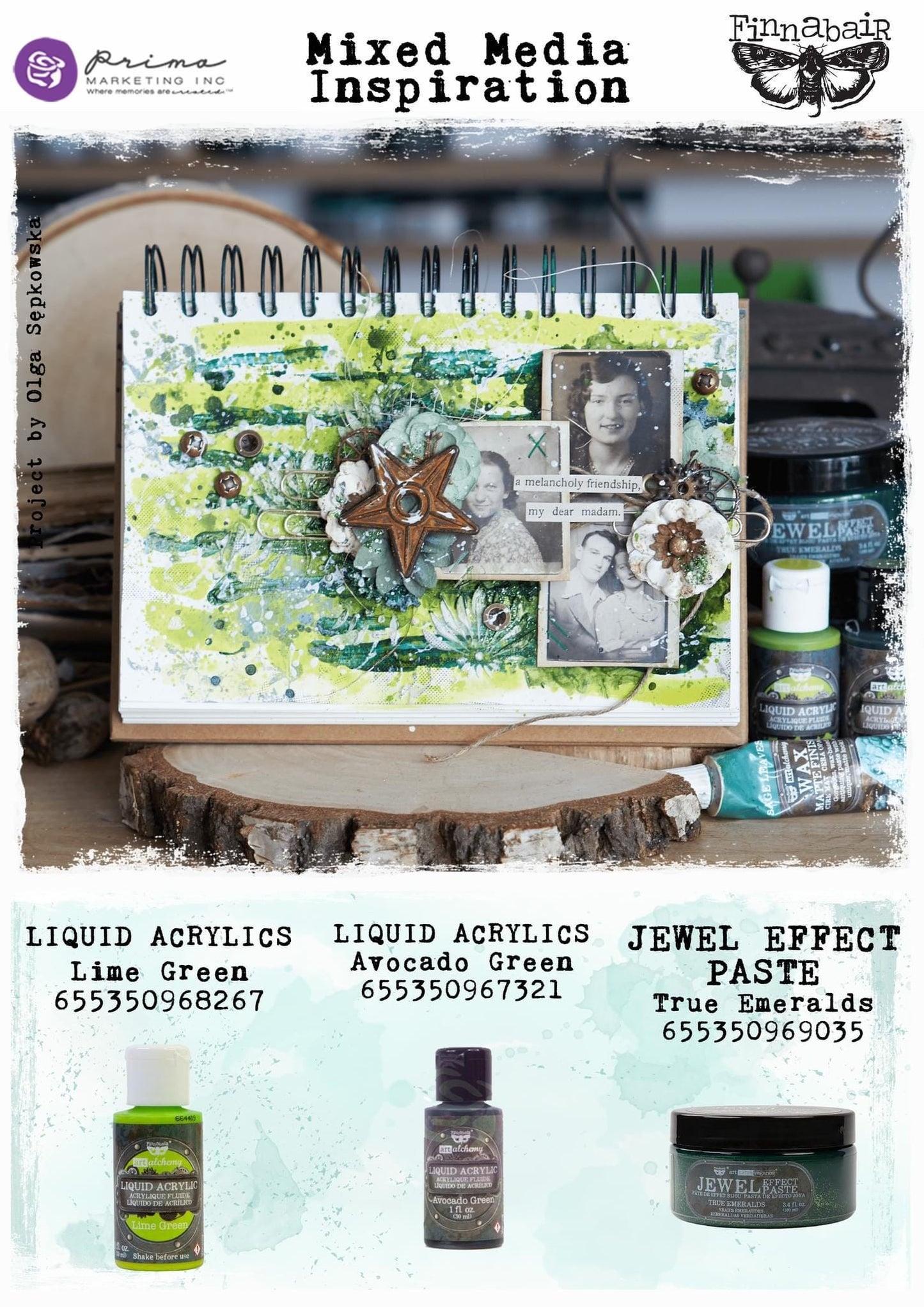 Mixed Media Project: Super Heavy Body Gel-Transparent | Art Basics | 250mL | Prima Marketing, Inc.