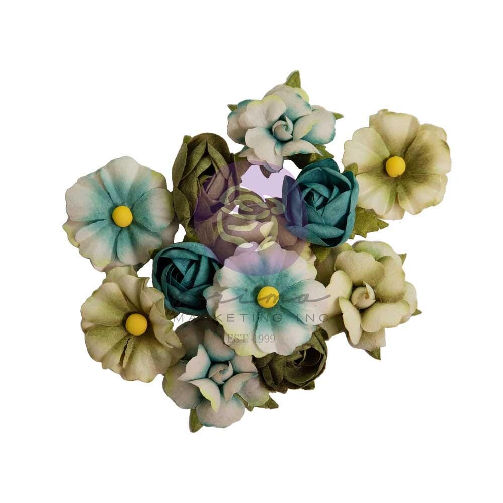 The Home Baker Collection Flowers - Sweet Treats, 12 pcs | Three Girls Tale | Prima Marketing Inc
