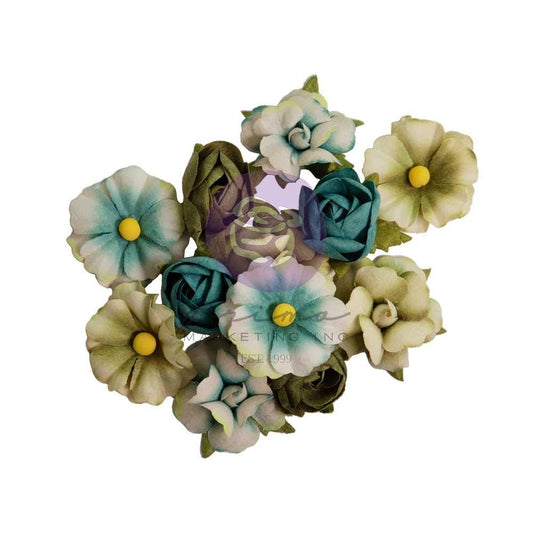 The Home Baker Collection Flowers - Sweet Treats, 12 pcs | Three Girls Tale | Prima Marketing Inc