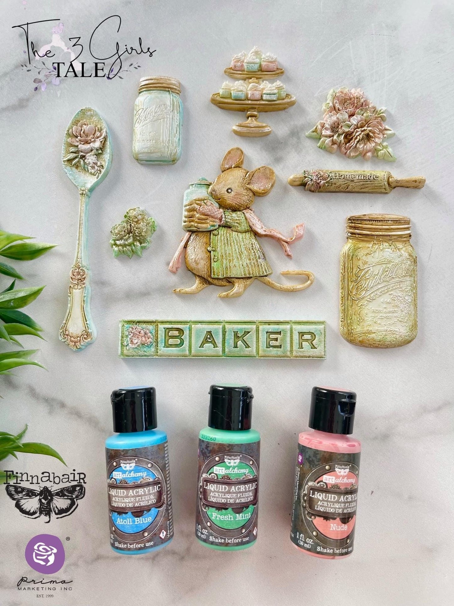 The Home Baker Collection - Sweet Seal Decor Mould | 5”x8”x8mm | Prima Marketing Inc