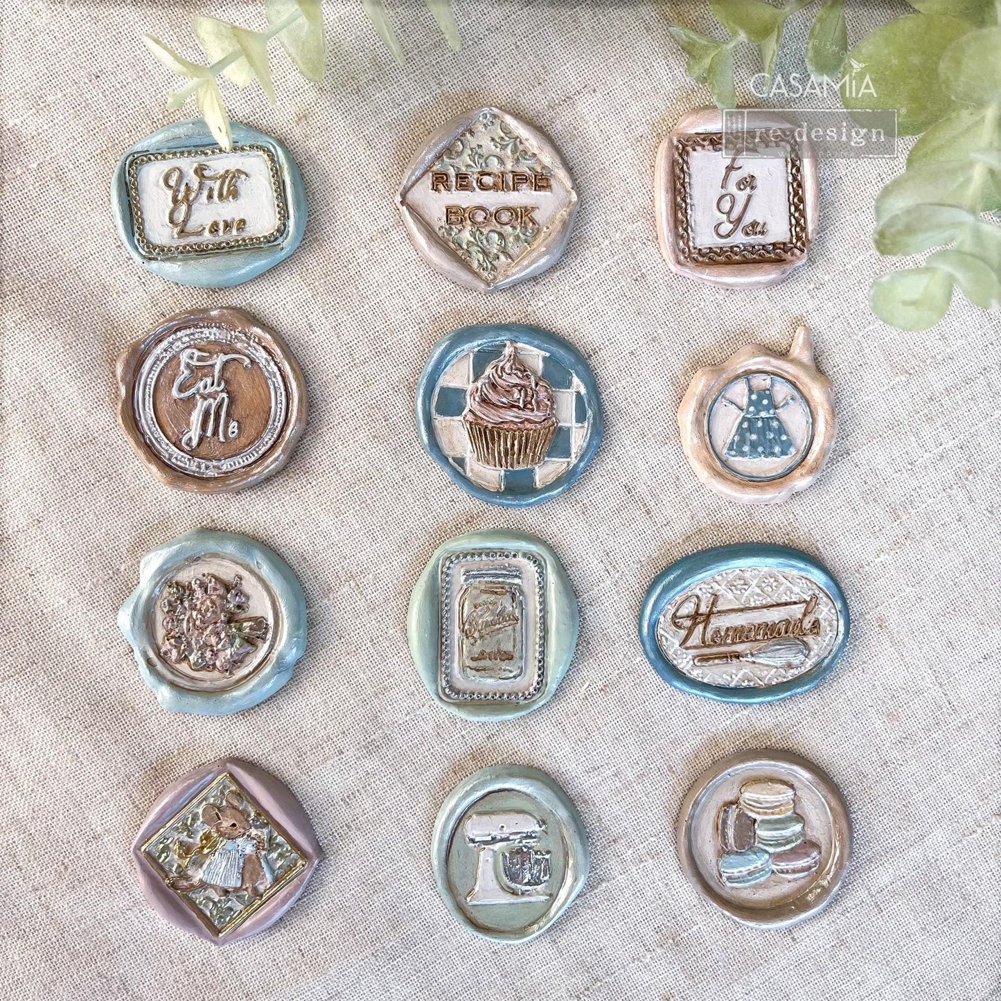 The Home Baker Collection - Sweet Seal Decor Mould | 5”x8”x8mm | Prima Marketing Inc