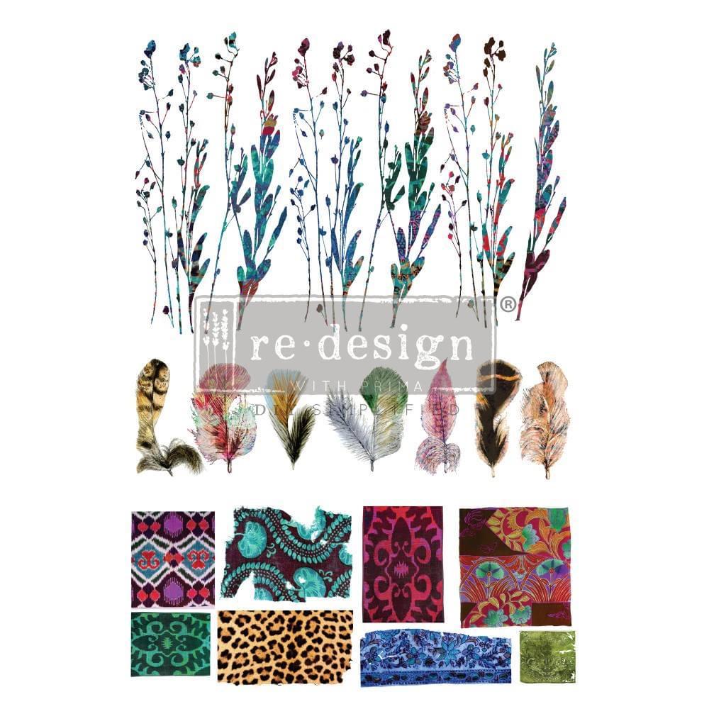 Large Decor Transfers® - In Flight Transfer | 24” x 30”, 3 sheets | Reduced Price | Redesign with Prima