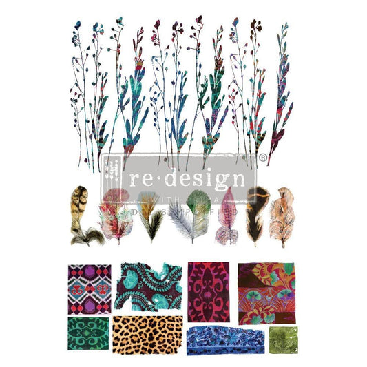 Large Decor Transfers® - In Flight Transfer | 24” x 30”, 3 sheets | Reduced Price | Redesign with Prima