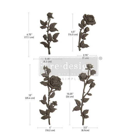 Décor Poly™ - Petals in Harmony | 3 pieces, bendable poly | Redesign with Prima