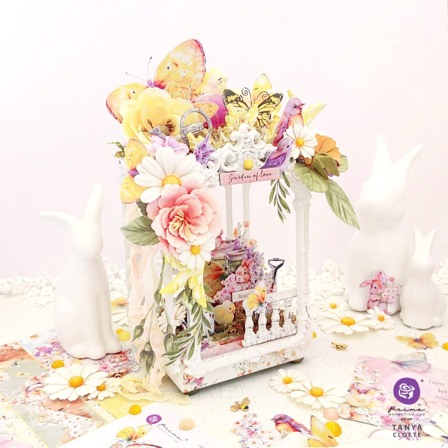 In Full Bloom Collection Chipboard Stickers, 49 pcs | Prima Marketing, Inc.