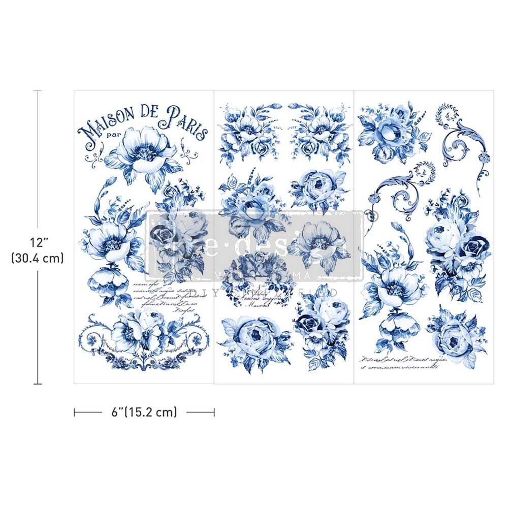 Mini Decor Transfers® - Spring Serenade | 6” x 12” | Redesign with Prima