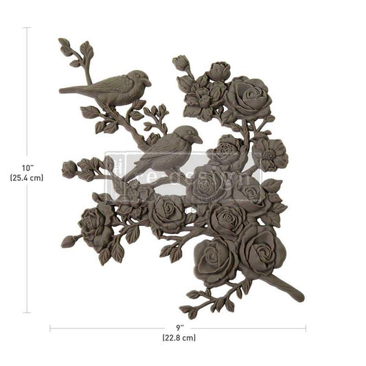 Décor Poly™ - Serene Perch (right) | 1 pc, 10"x9" | Furniture appliqué | Redesign with Prima