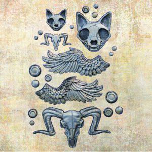 Decor Mould® - Amun and Bast | 5”x8” | Finnabair | Redesign with Prima