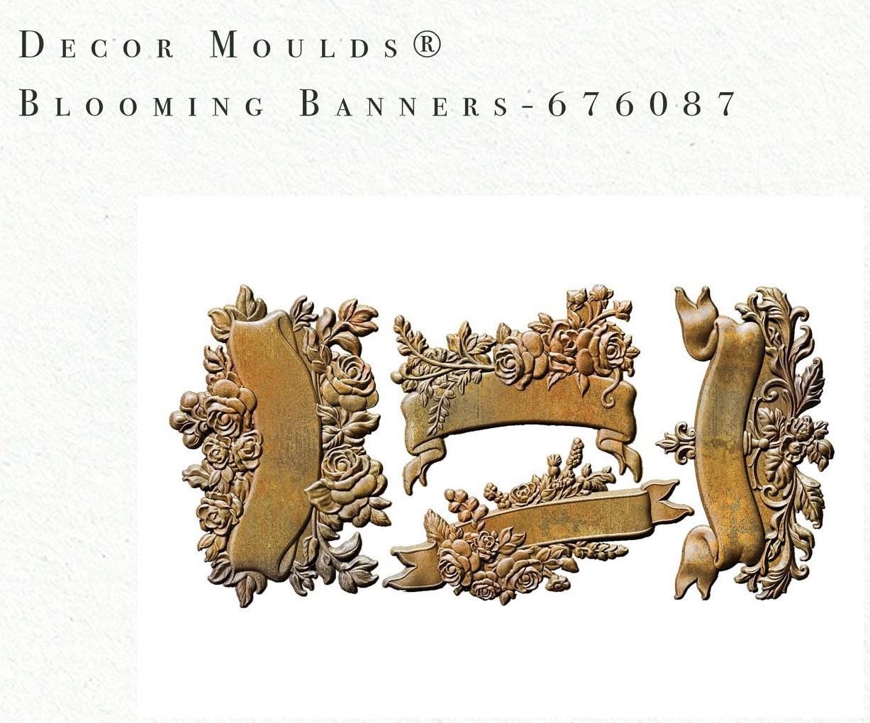 Decor Mould® - Blooming Banners | 5”x10”x8mm | Redesign with Prima