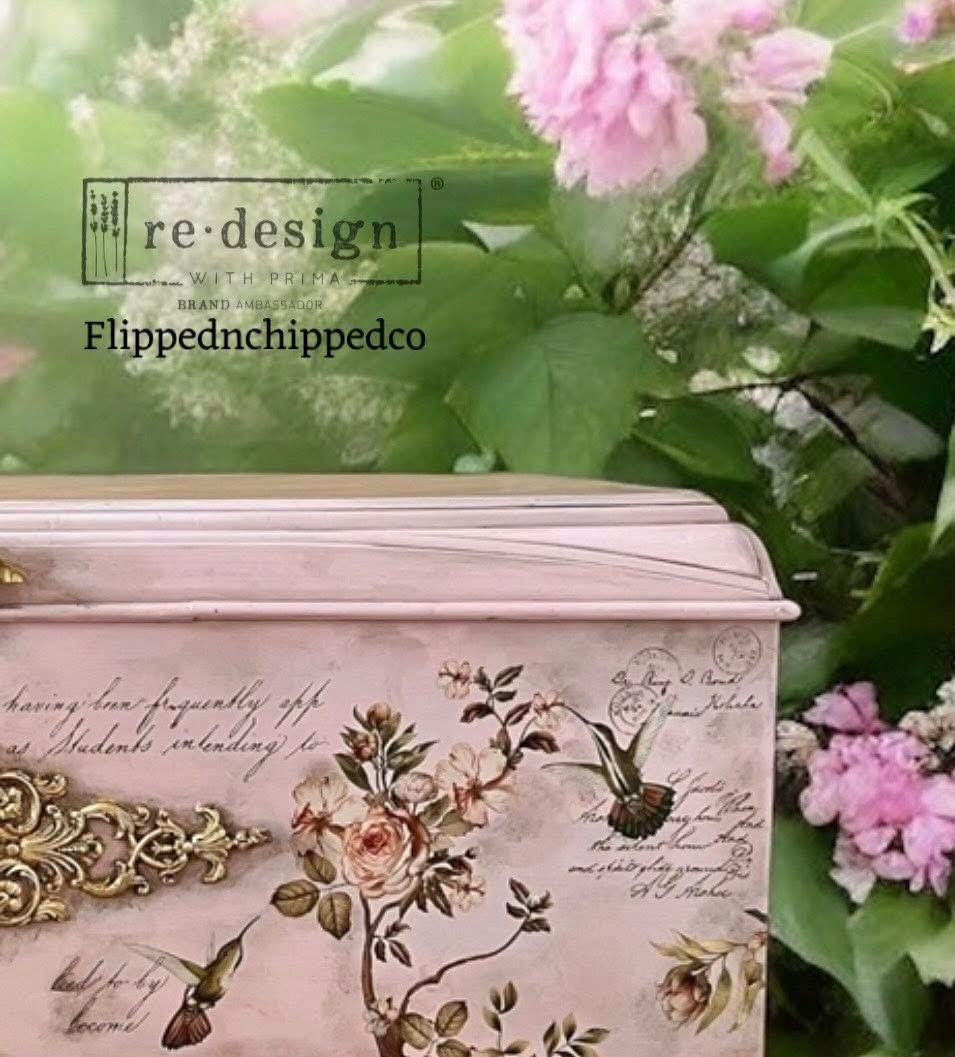 Large Decor Transfers® - Blossom Tweet | 4 sheets, 24”x35” | Redesign with Prima