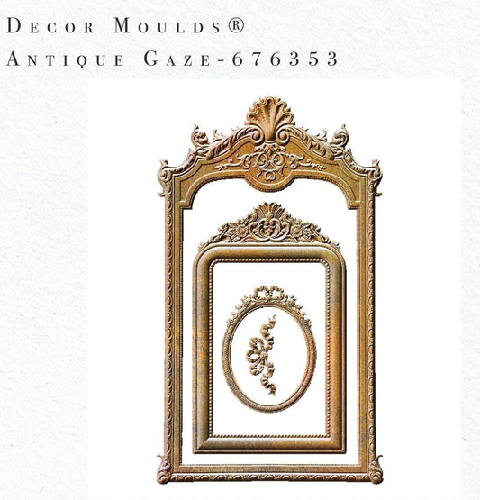 Decor Mould® - Antique Gaze | 5”x8”x8mm | Frame | Redesign with Prima