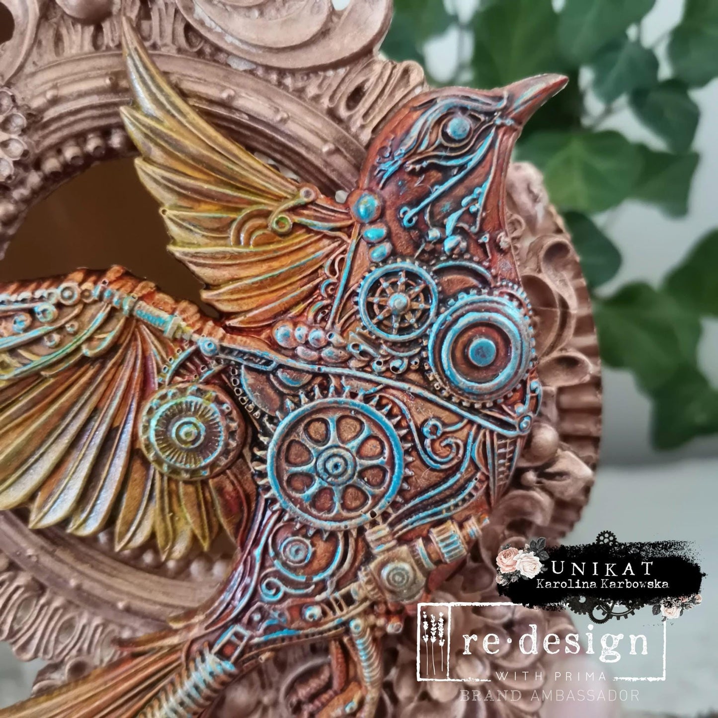 Decor Mould® - Gears of Flight | 5”x10”x8mm | Redesign with Prima