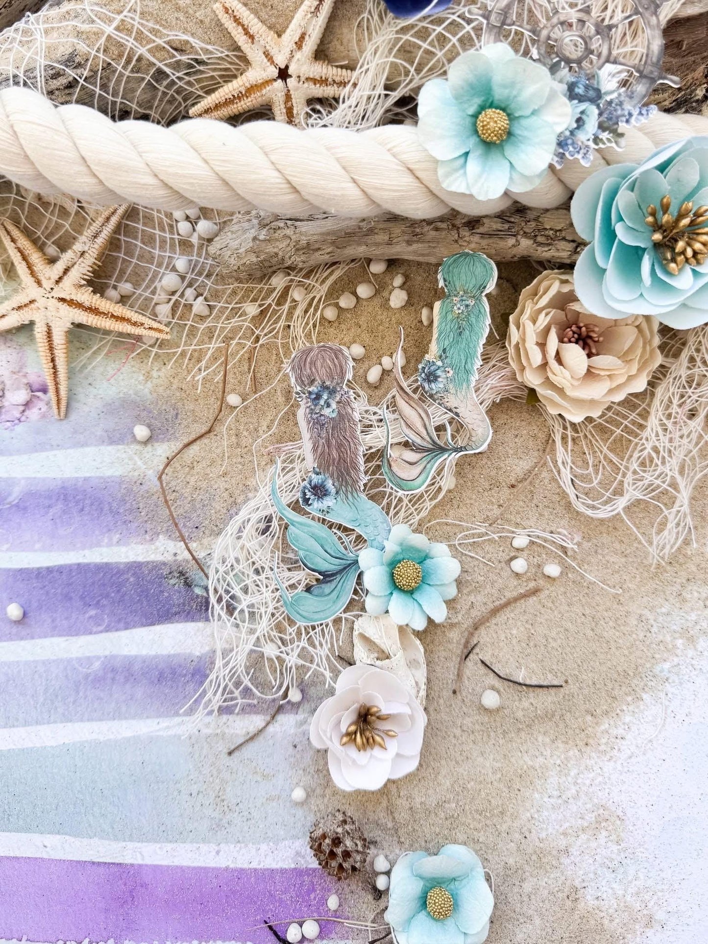 A Mermaid's Tale Collection Ephemera - Ocean Wonders | 54 pcs |  Prima Marketing Inc.