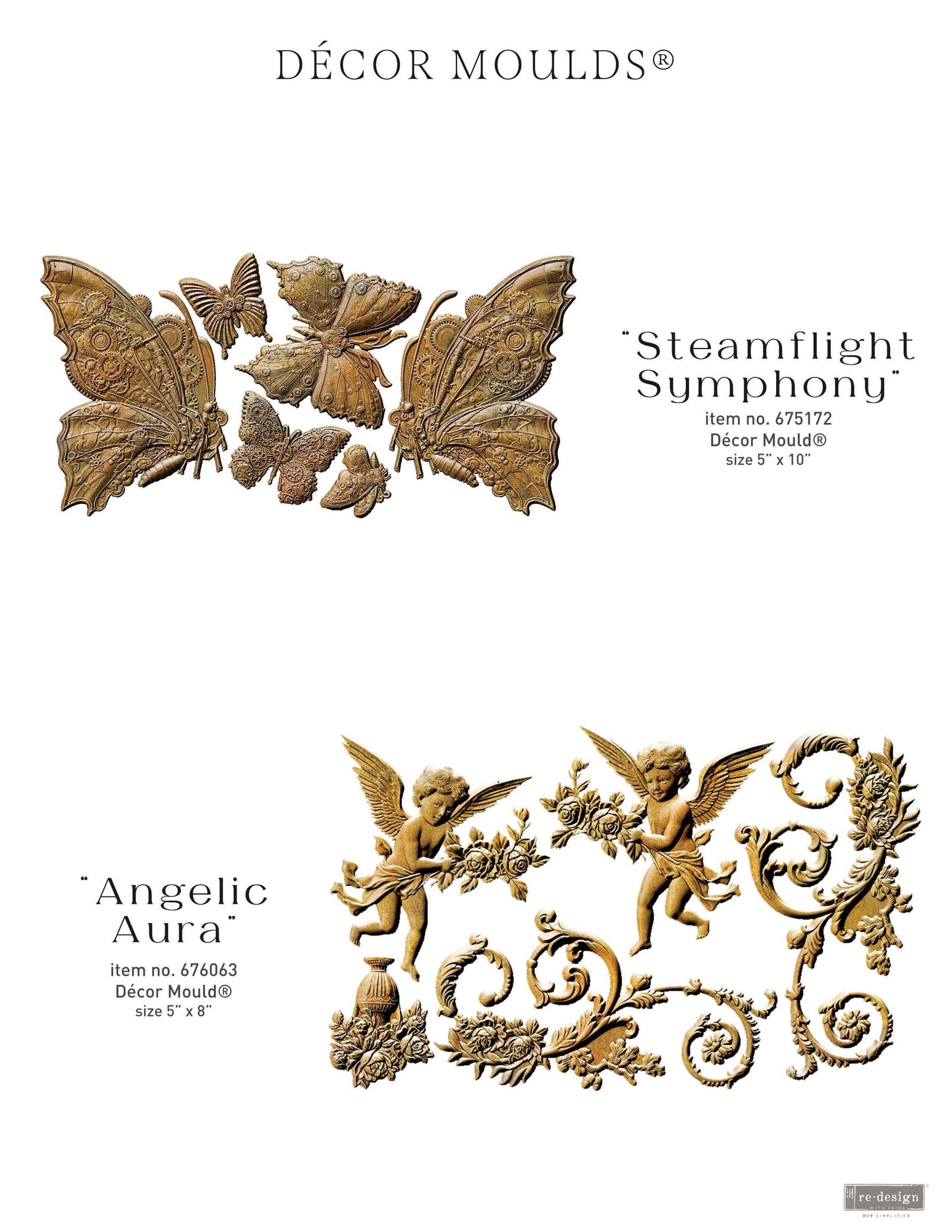 Decor Mould® - Steamflight Symphony | 5”x10”x8mm | Redesign with Prima