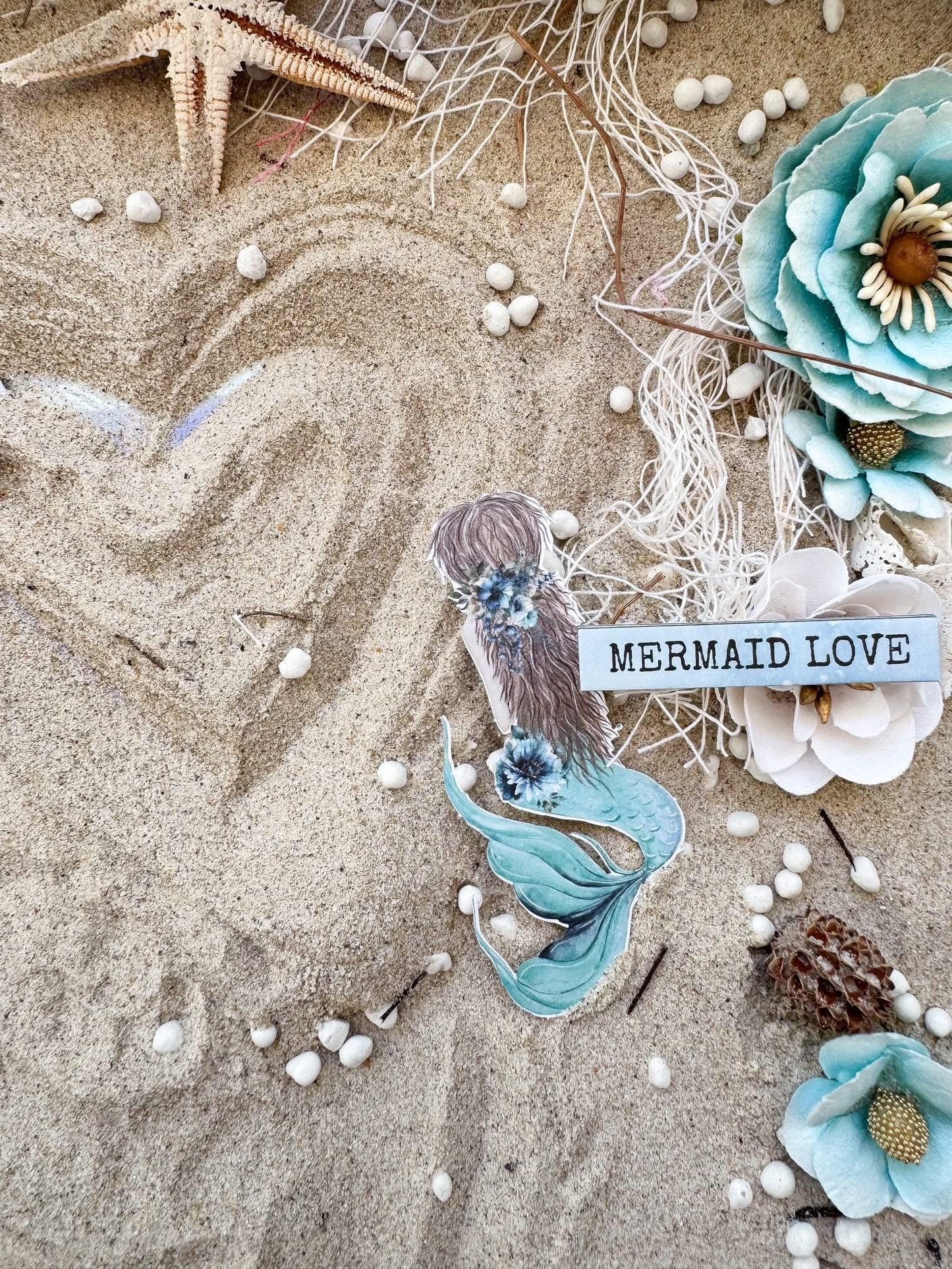 A Mermaid's Tale Collection Chipboard Stickers, 49pcs |  Prima Marketing Inc.
