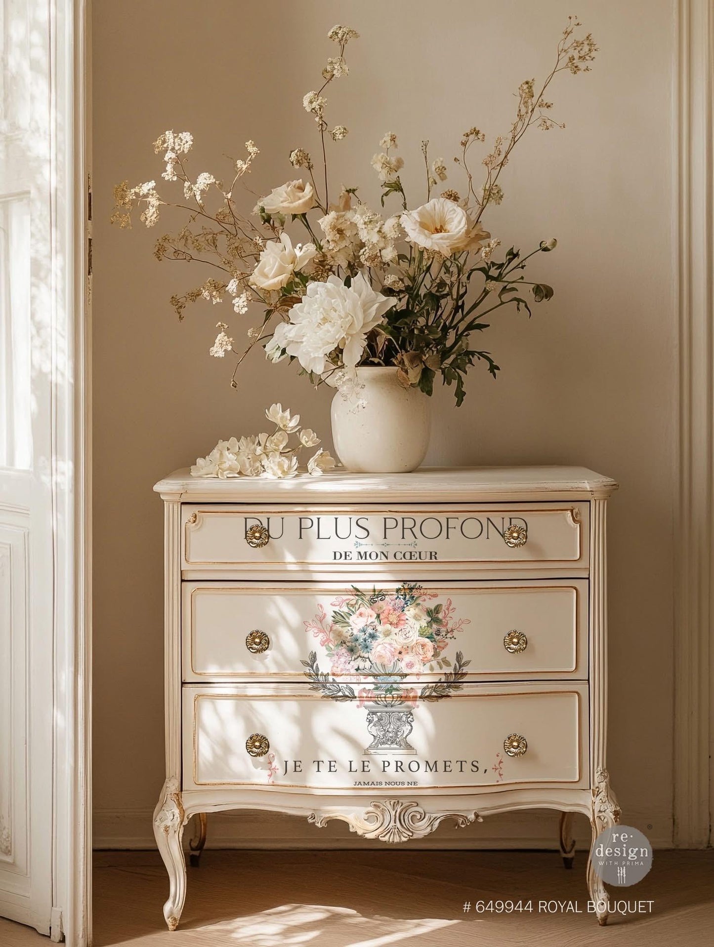Large Decor Transfers® - Royal Bouquet | Reduced price | 24 x 35” | Redesign with Prima
