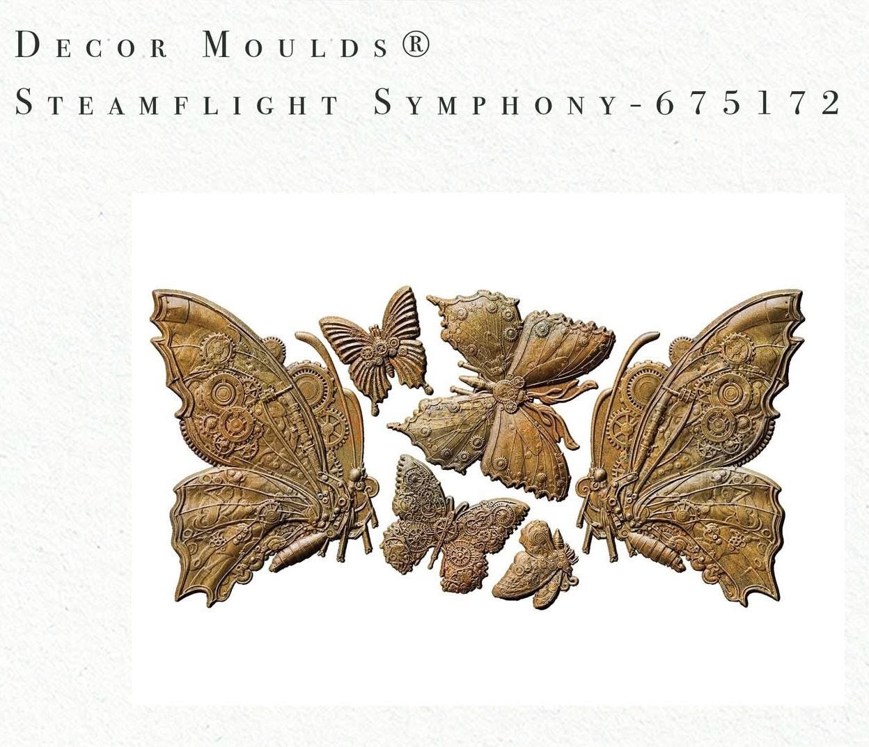 Decor Mould® - Steamflight Symphony | 5”x10”x8mm | Redesign with Prima