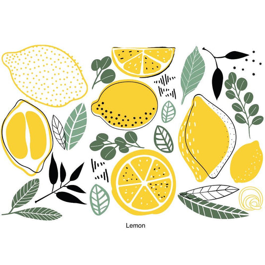 Mini Decor Transfers® - Lemon | 6"x12"-3 sheets | Redesign with Prima